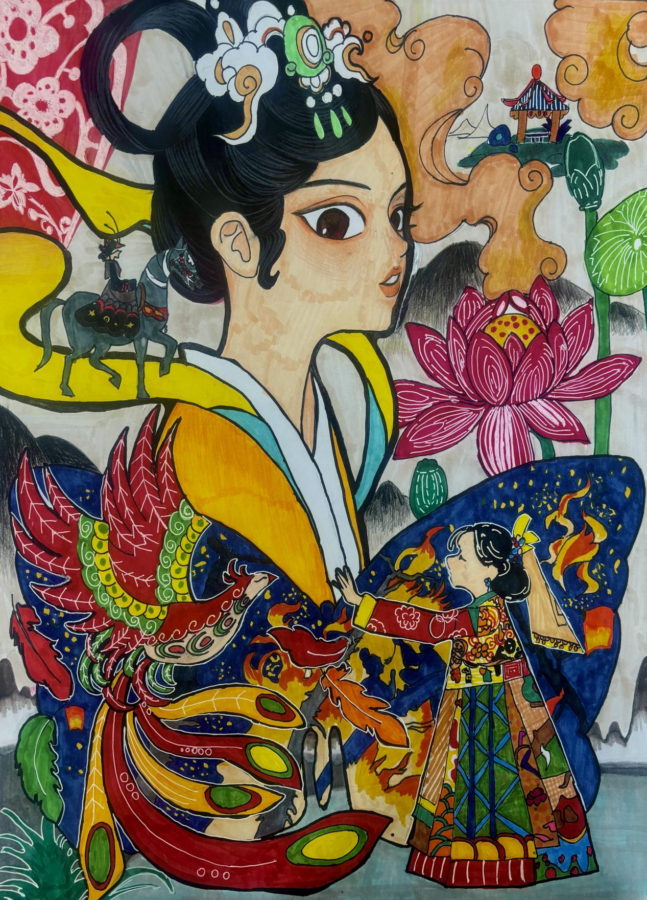 南湖小学汪小乔《皮影新看》