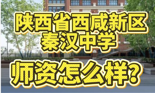 陕西省西咸新区秦汉中学师资怎么样？